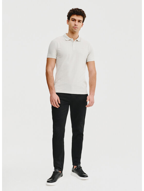 Pako Lorente Pako Lorente Polo P25SF-TX-004 Szary Classic Fit