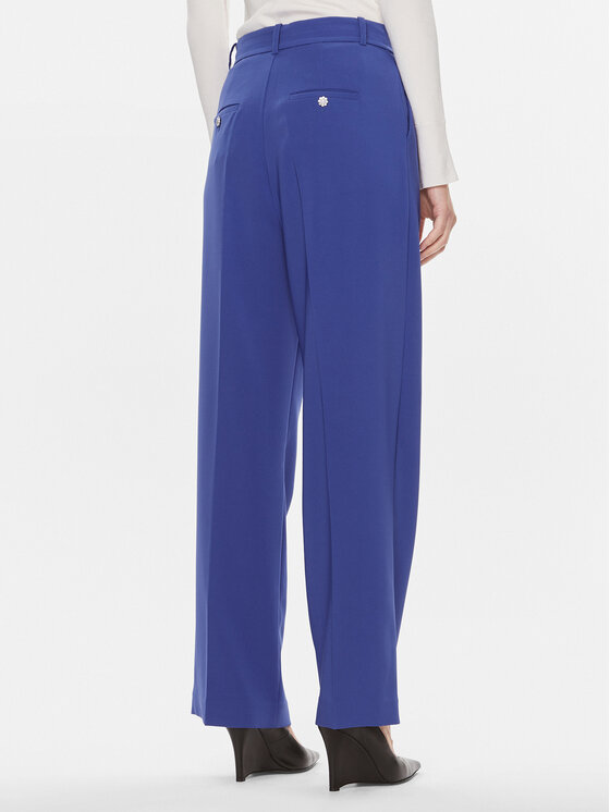 Custommade Custommade Pantaloni din material Penny 999425550 Albastru Regular Fit