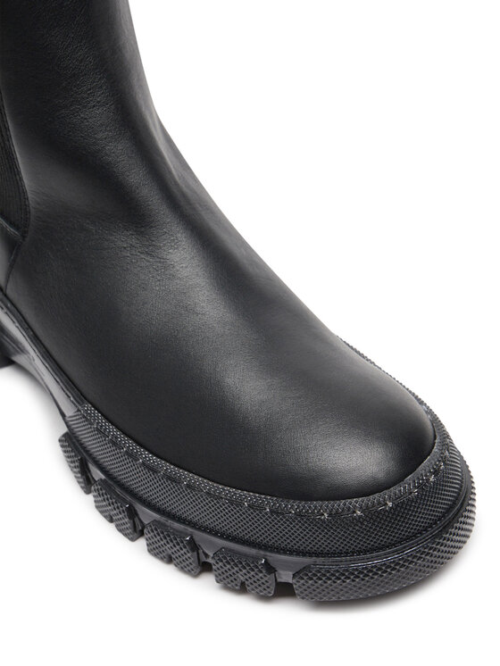 Weekend Max Mara Weekend Max Mara Kotníková obuv s elastickým prvkem Ellisse 2425796035600 Černá