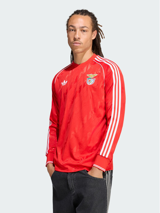 adidas adidas Koszulka techniczna 171362 Czerwony Regular Fit
