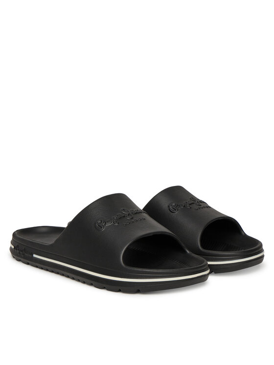 Pepe Jeans Pepe Jeans Plätud Beach Slide M PMS70159 Must