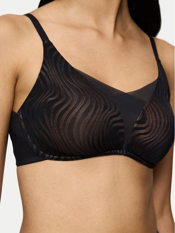 Triumph Triumph Sutien fără armătură Shape Smart Ellipse 10222278 Negru