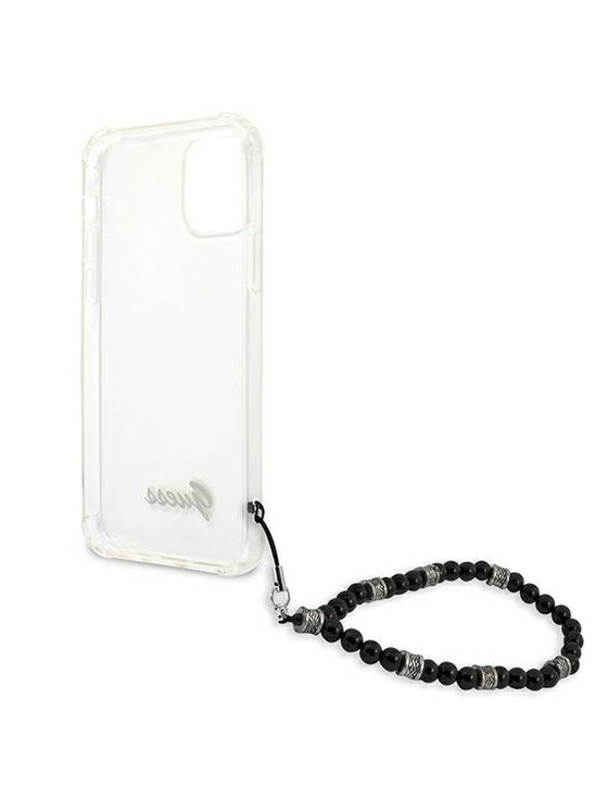 Guess Guess Etui na telefon Hardcase Pearl Czarny