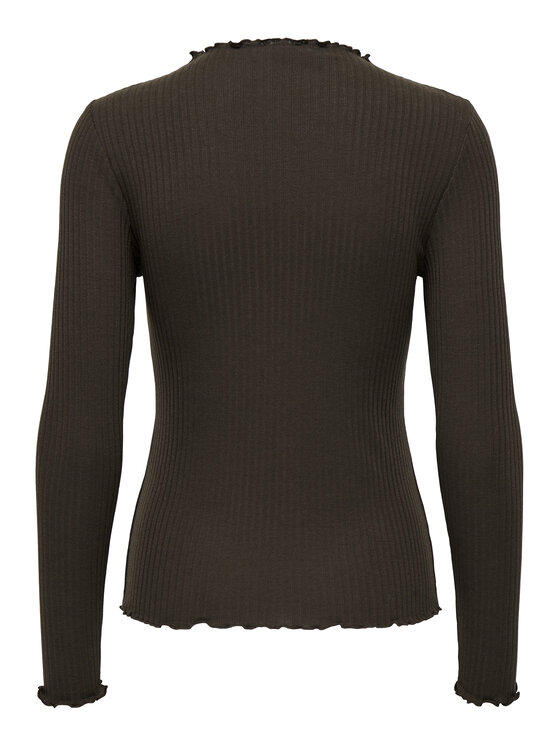 ONLY ONLY Bluse Emma 15180040 Braun Slim Fit