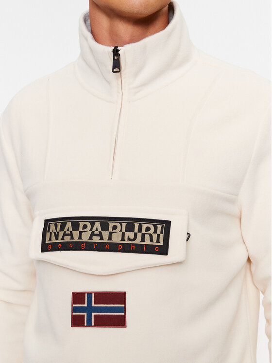 Napapijri Napapijri Полар NP0A4HMZ Бежов Regular Fit