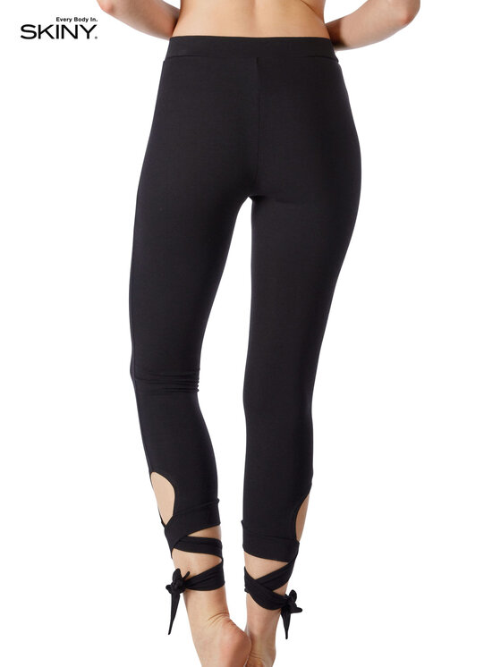 Skiny Skiny Legíny 85097 Čierna Slim Fit