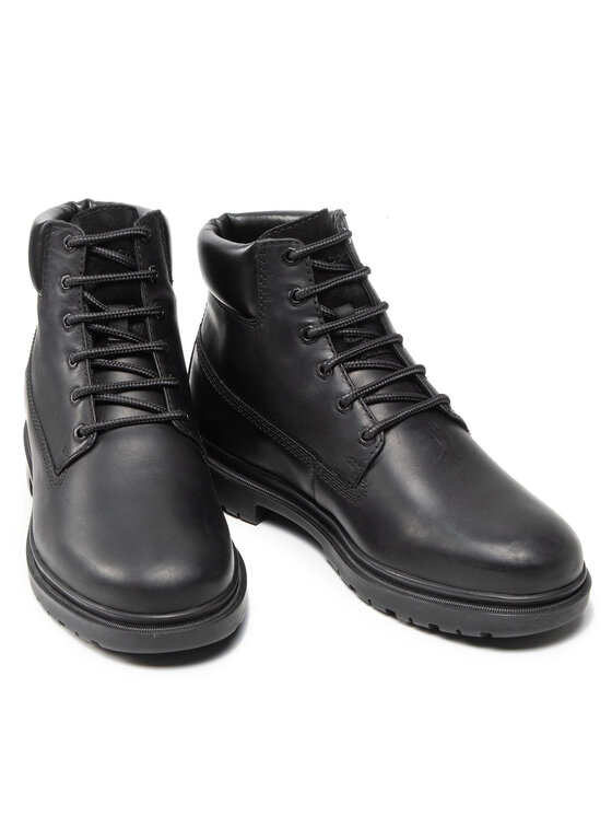 Geox Geox Šnurovacia obuv U Andalo F U16DDF 00045 C9999 Čierna