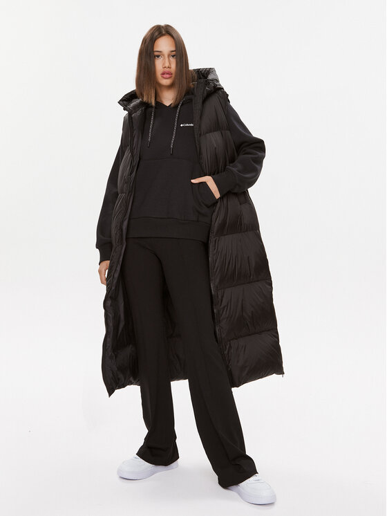 Columbia Columbia Суитшърт W Marble Canyon™ Hoodie Черен Regular Fit