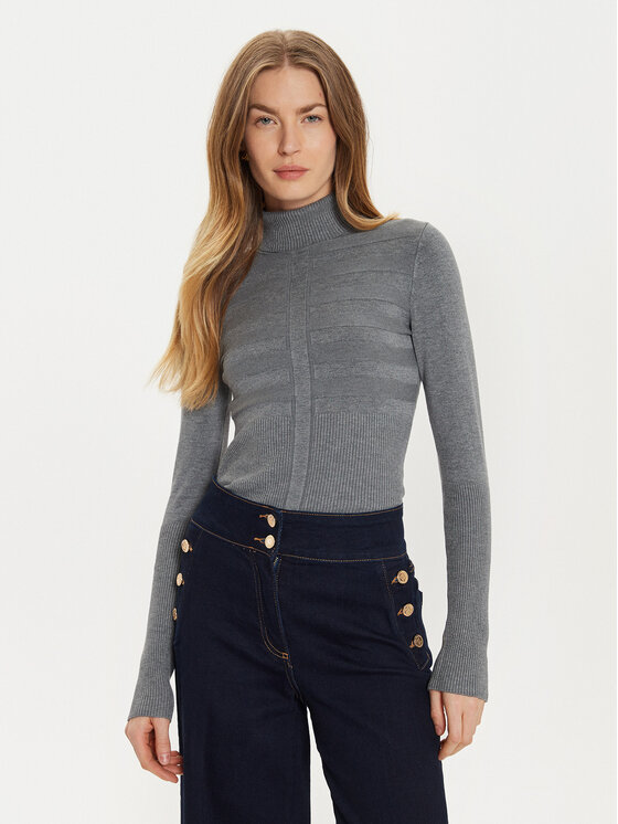 Morgan Morgan Гольф 132-MENTOS.M Сірий Slim Fit