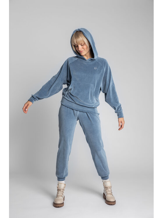 LaLupa LaLupa Bluza LA013 Niebieski Comfortable Fit