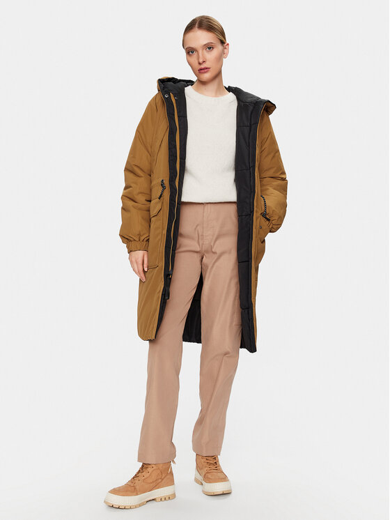 Didriksons Didriksons Zimska jakna Anna 504259 Rjava Regular Fit
