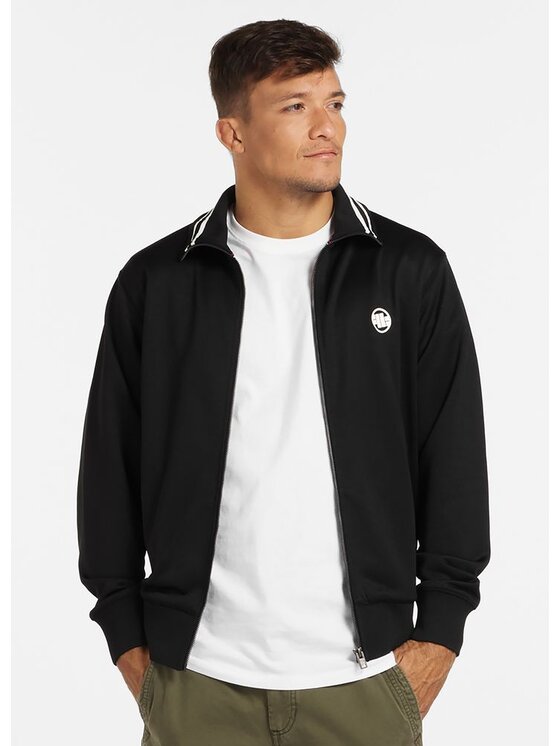 PITBULL PITBULL Bluza Oldschool Small Logo Czarny Regular Fit