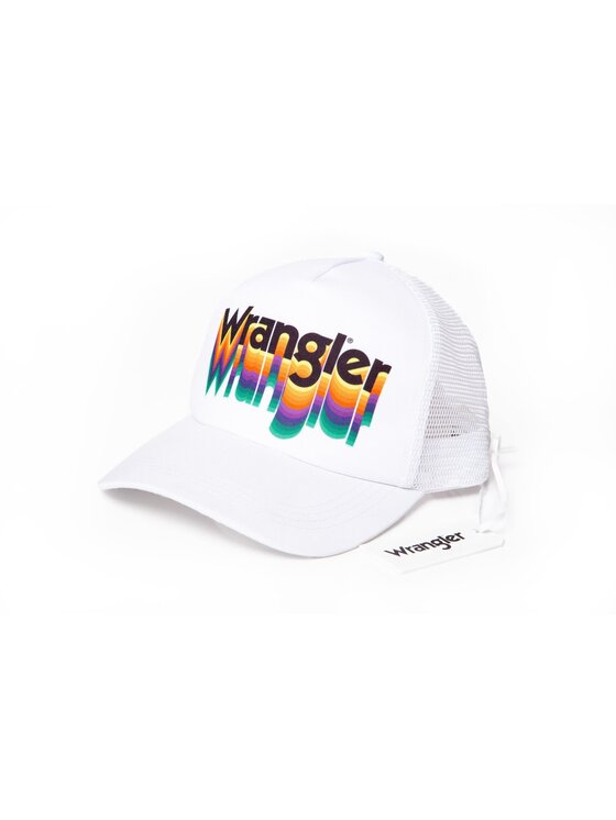 Wrangler Wrangler Berretto TRUCKER CAP Bianco