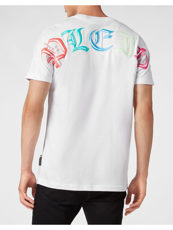 PHILIPP PLEIN PHILIPP PLEIN T-Shirt 415 Biały Regular Fit