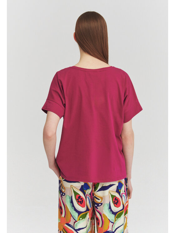 TATUUM TATUUM T-Shirt MONKI 1 Růžová Classic Fit