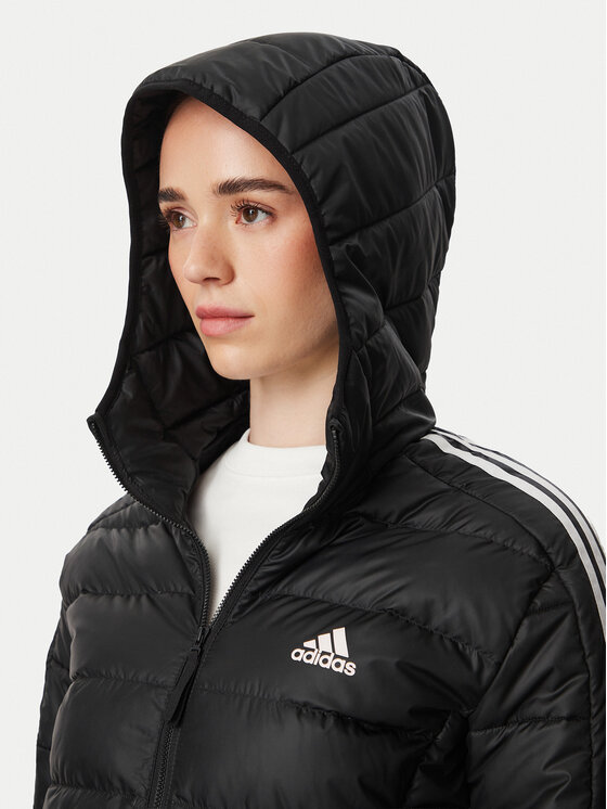 adidas adidas Puhovka GH4590 Črna Slim Fit