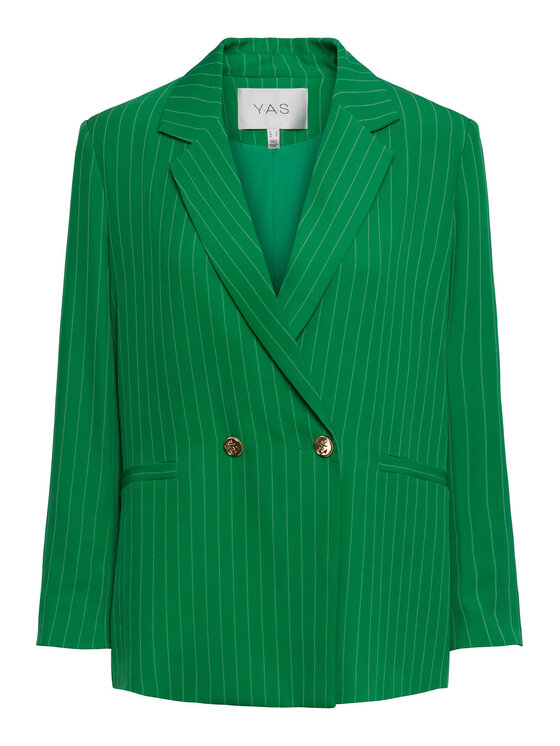 YAS YAS Suknjič Ella 26030021 Zelena Regular Fit