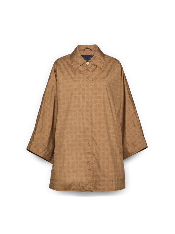 Elena Mirò Elena Mirò Cappotto invernale F004E000071N002 Marrone Regular Fit