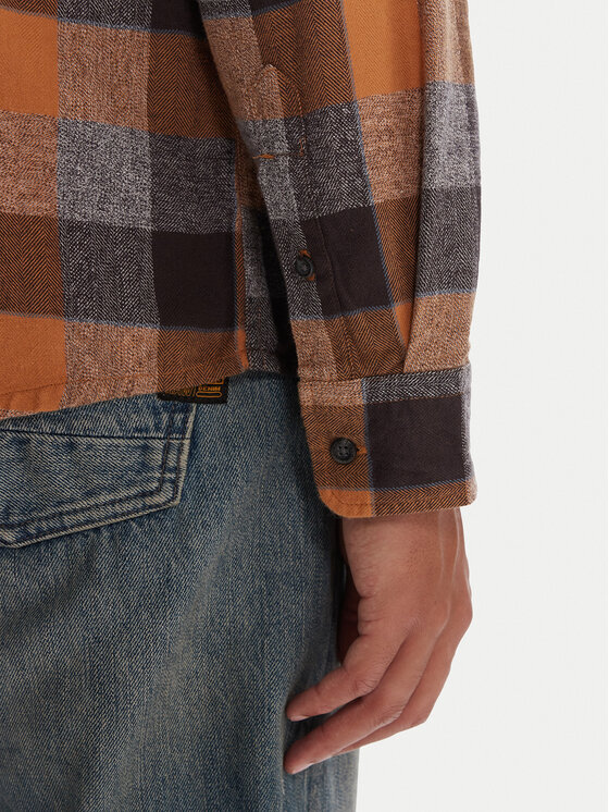 Quiksilver Quiksilver Košile Motherfly Plaid EQYWT04642 Šedá Regular Fit