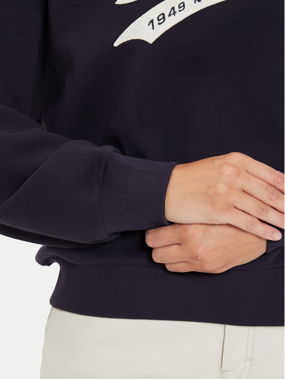 Gant Gant Μπλούζα 4200489 Σκούρο μπλε Loose Fit