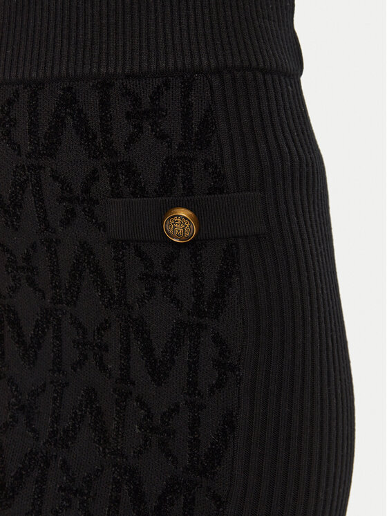 Marciano Guess Marciano Guess Pouzdrová sukně Hermione 4BGD01 5661Z Černá Slim Fit