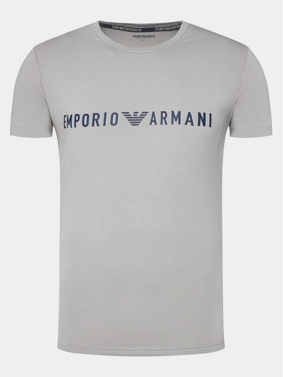 Emporio Armani Underwear Emporio Armani Underwear T-Shirt 111035 4R516 05543 Szary Regular Fit