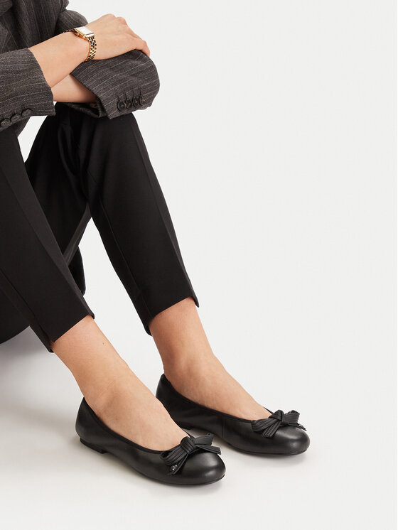 GINO ROSSI Balerini COZY-HS001-1-2 Negru