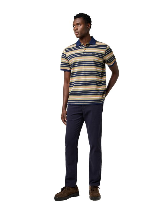 Wrangler Wrangler Chinosy 112371030 Granatowy Slim Fit