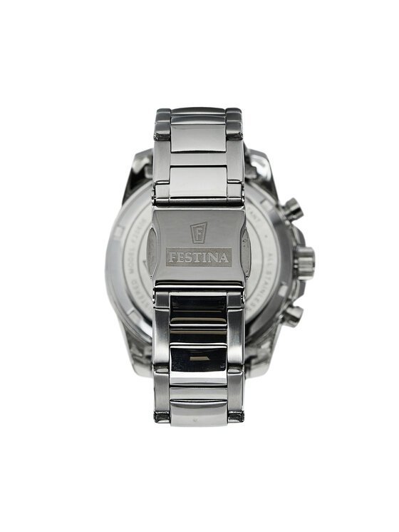 Festina Festina Laikrodis Boyfriend Chronograph 20606/3 Sidabrinė