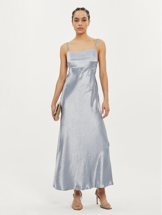 Max Mara Leisure Max Mara Leisure Sukienka koktajlowa Baden 2416221088 Niebieski Regular Fit