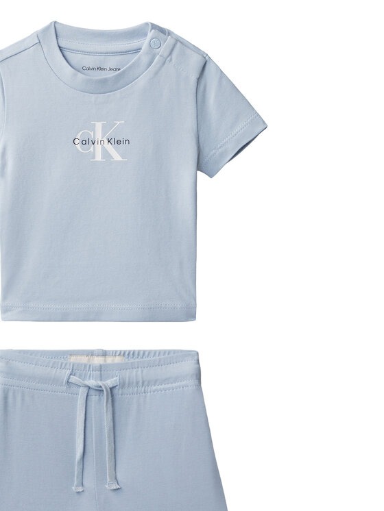 Calvin Klein Jeans Calvin Klein Jeans Set majica i hlače LVCKSJI09B Svijetloplava Regular Fit