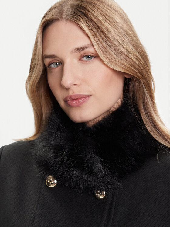 Rinascimento Rinascimento Übergangsmantel CFC0125794003 Schwarz Regular Fit