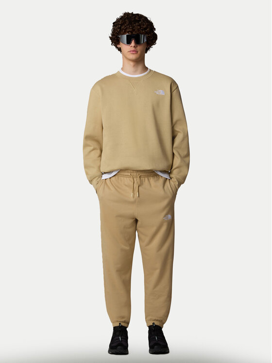 The North Face The North Face Μπλούζα Essential NF0A89ET Μπεζ Relaxed Fit