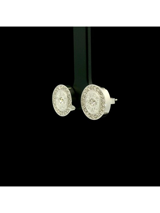 Guess Guess Σκουλαρίκια JUBE04081JW-RH Ασημί