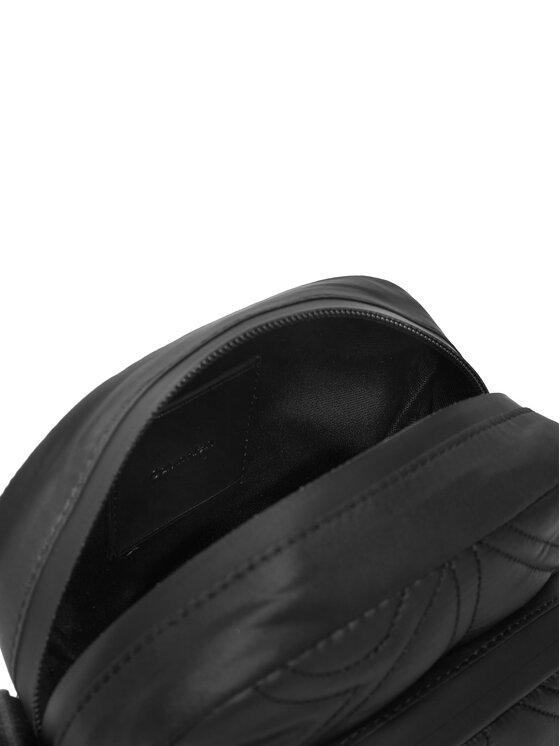 Calvin Klein Calvin Klein Jostas somiņa Puffer Reporter LV04D3164G Melns