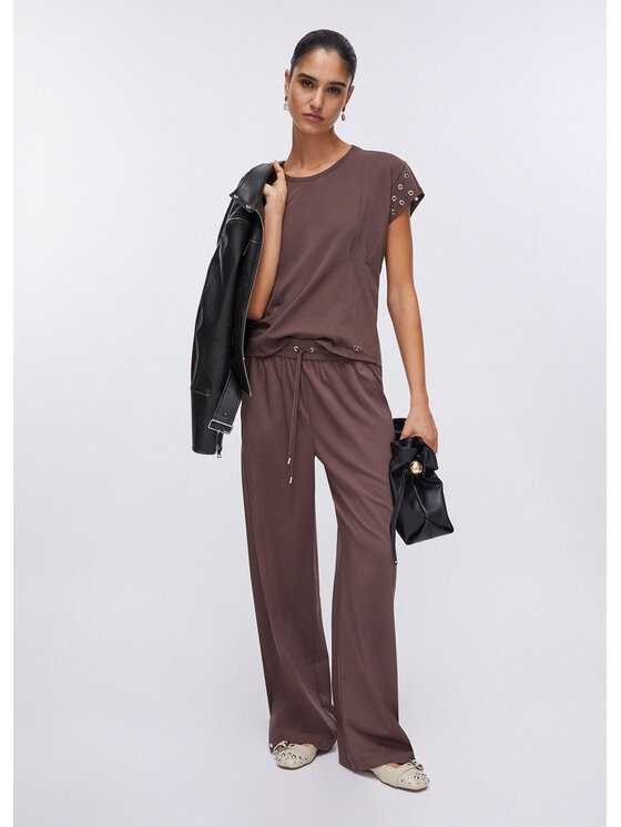 Liu Jo Liu Jo T-shirt TA6251JS00391015 Viola Regular Fit