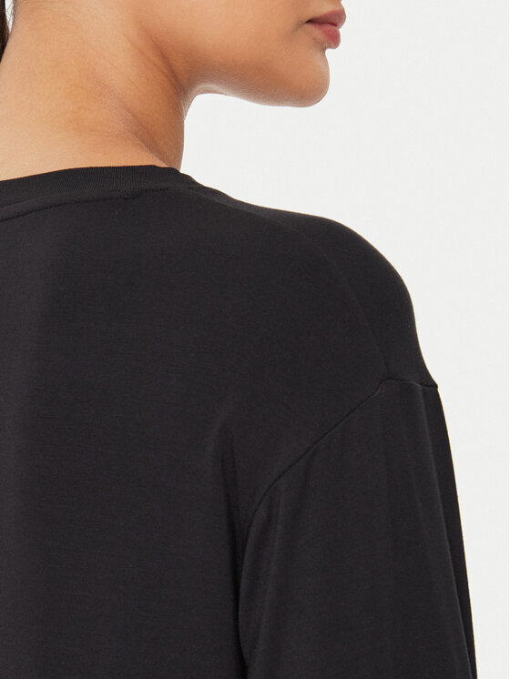 HUGO Hugo Pyžamový top Unite 50490706 Černá Relaxed Fit