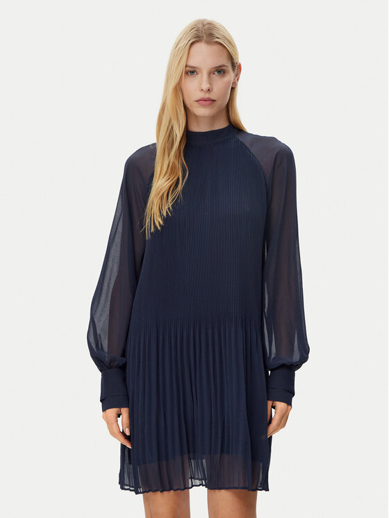 BOSS BOSS Rochie cocktail Dolumi 50531542 Bleumarin Regular Fit