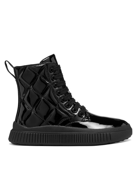 Geox Geox Зимни обувки J Laquinny Girl J66M3C 000HH C9999 S Черен