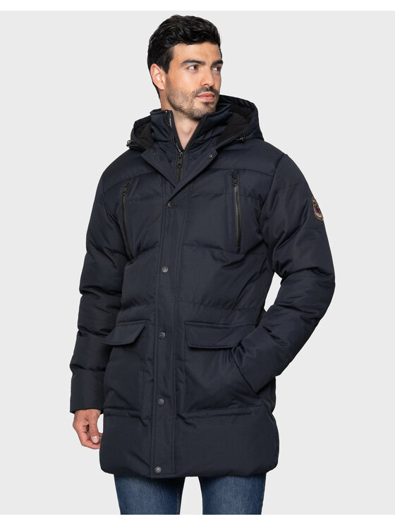 Threadbare Kurtka zimowa 12074 Granatowy Regular Fit Modivo.pl