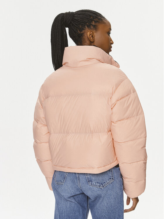 Calvin Klein Jeans Calvin Klein Jeans Μπουφάν πουπουλένιο J20J221649 Ροζ Cropped Fit