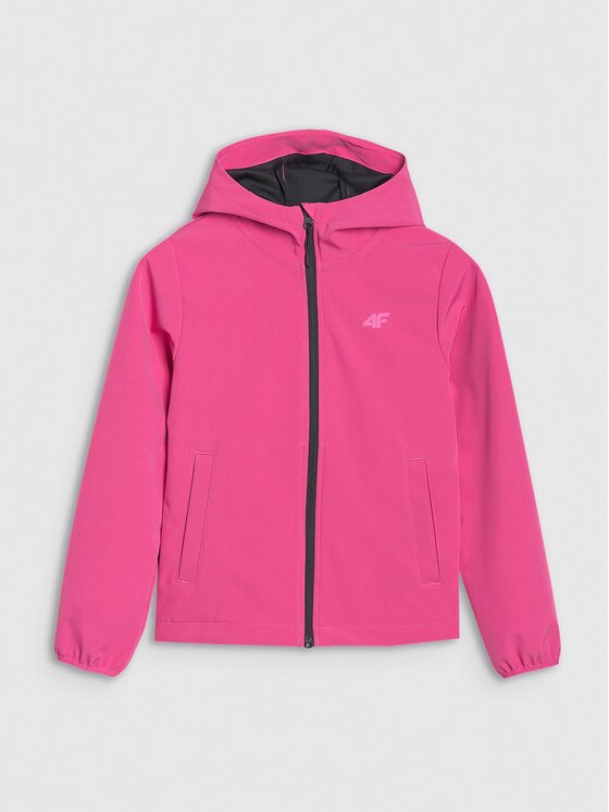 4F 4F Softshellová bunda 4FJWSS25TSOFF305-54S Ružová Regular Fit
