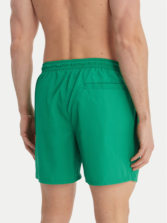 Calvin Klein Swimwear Calvin Klein Swimwear Szorty kąpielowe LV00N61045 Zielony