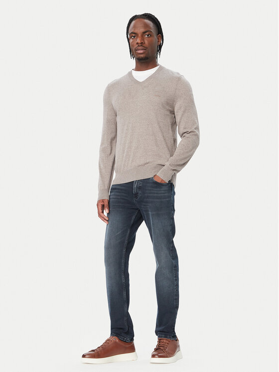 BOSS BOSS Teksad 50568841 Tumesinine Slim Fit