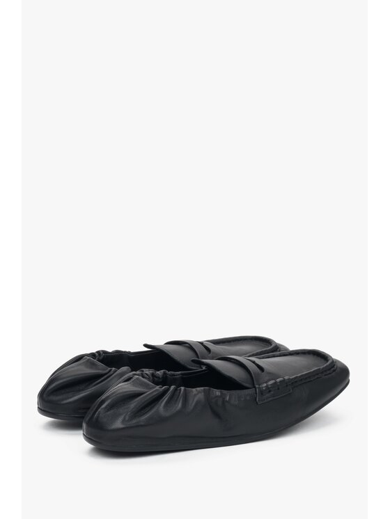 Estro Estro Loafersy ER00118783 Czarny
