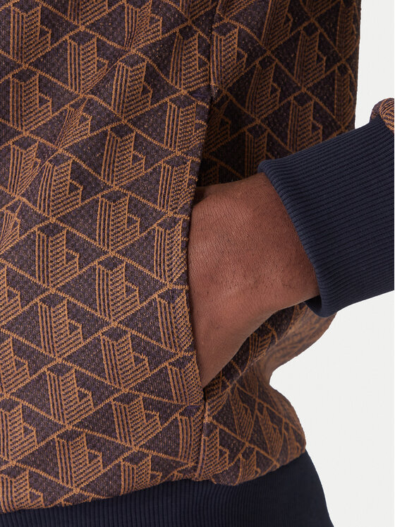 Lacoste Lacoste Felpa SH1368 Marrone Regular Fit