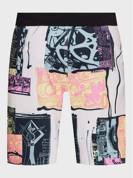 Volcom Volcom Szorty kąpielowe V Ent Flyer A0812307 Kolorowy Regular Fit