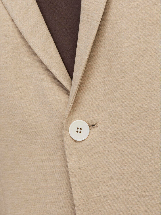 Jack&Jones Jack&Jones Sakko 12242387 Beige Slim Fit