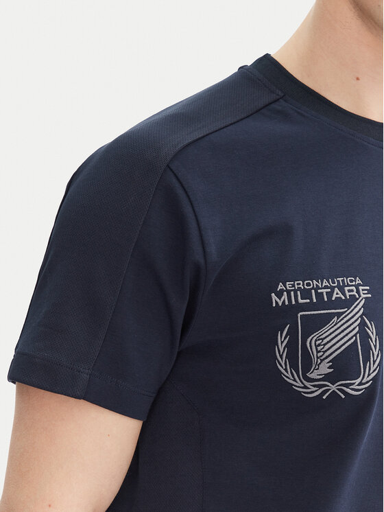 Aeronautica Militare Aeronautica Militare Majica 251TS2380J674 Mornarsko modra Regular Fit