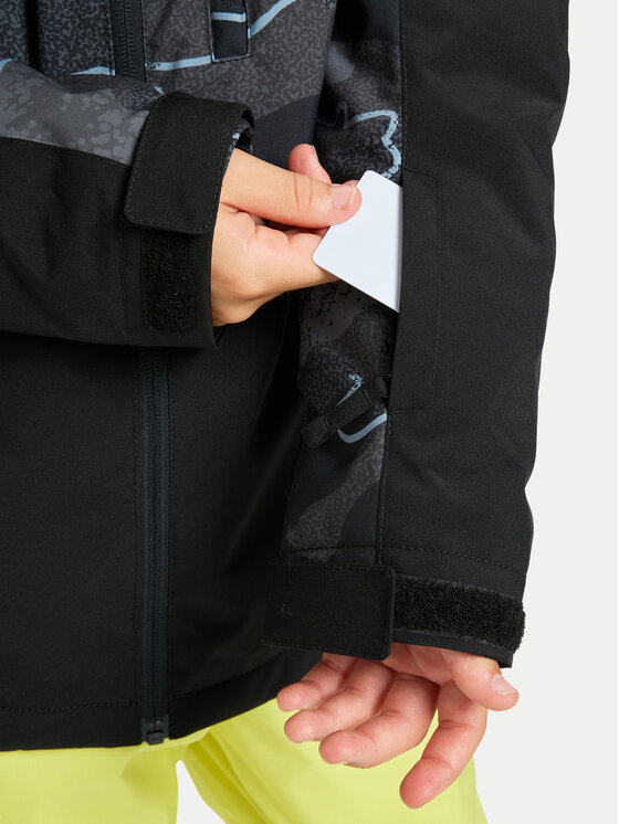 Quiksilver Quiksilver Snowboard kabát Side Hit EQBTJ03220 Fekete Regular Fit